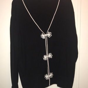 Black 3X women sweater jacket